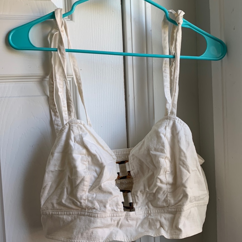 Top shop cropped bustier